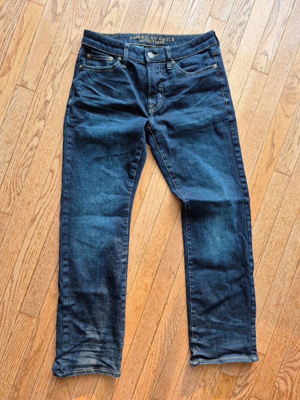 American Eagle Outfitters Original Boot Extreme Flex Dark Wash 30"